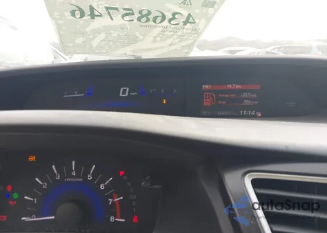 2013 Honda Civic Lx from USA, damaged, VIN 2HGFB2F54DH527237